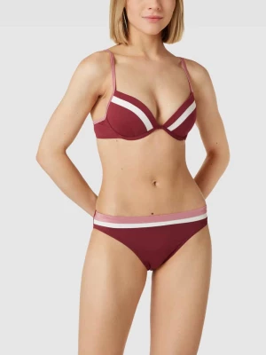 Top bikini z paskami w kontrastowym kolorze model ‘TAYRONA’ Esprit