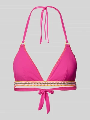 Top bikini z wiązaniem model ‘WAKO’ banana moon