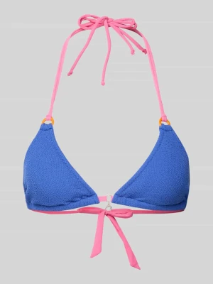 Top bikini z wiązaniem na szyi model ‘BRARO’ banana moon