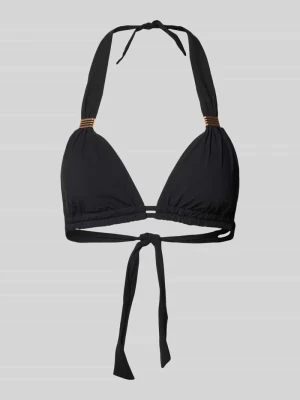 Top bikini z wiązaniem na szyi model ‘Solid’ Barts