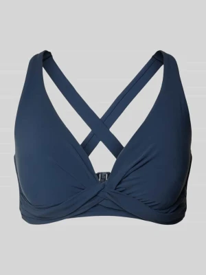 Top bikini z zapięciem z klapką Barts