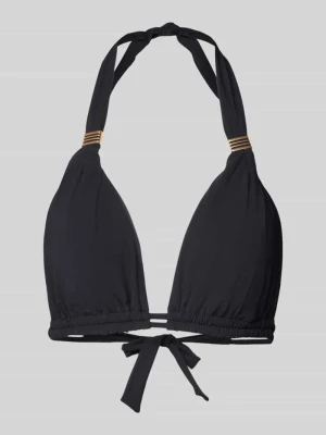 Top bikini z zapięciem z wiązaniem Barts