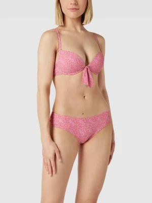 Top bikini ze wzorem na całej powierzchni model ‘KRIBI’ Esprit