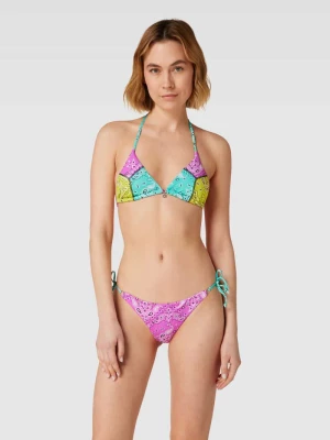 Top bikini ze wzorem na całej powierzchni model ‘THELIO’ banana moon