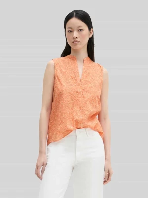 Top bluzkowy o kroju loose fit z czystej bawełny Marc O'Polo