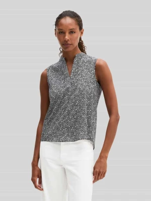 Top bluzkowy o kroju loose fit z czystej bawełny Marc O'Polo