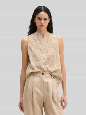 Top bluzkowy o kroju loose fit z czystej bawełny Marc O'Polo