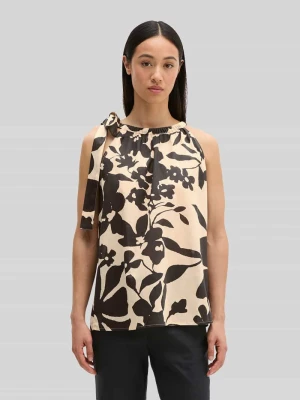 Top bluzkowy o kroju loose fit z czystej bawełny Marc O'Polo