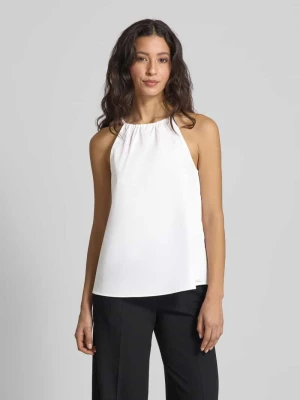 Top bluzkowy o kroju regular fit na cienkich ramiączkach Armani Exchange