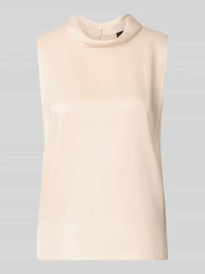 Top bluzkowy o kroju regular fit z czystej wiskozy model ‘BAURINA’ Boss