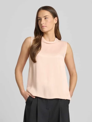 Top bluzkowy o kroju regular fit z czystej wiskozy model ‘BAURINA’ Boss