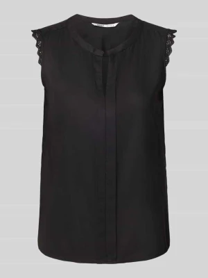Top bluzkowy o kroju regular fit z czystej wiskozy model ‘KIMMI’ Only