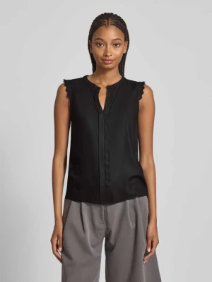 Top bluzkowy o kroju regular fit z czystej wiskozy model ‘KIMMI’ Only