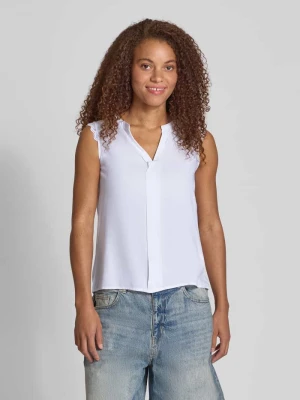 Top bluzkowy o kroju regular fit z czystej wiskozy model ‘KIMMI’ Only