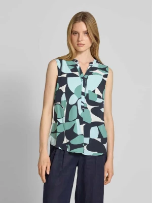 Top bluzkowy o kroju regular fit z czystej wiskozy Tom Tailor