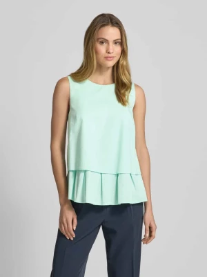 Top bluzkowy o kroju regular fit z efektem warstw Marc Cain