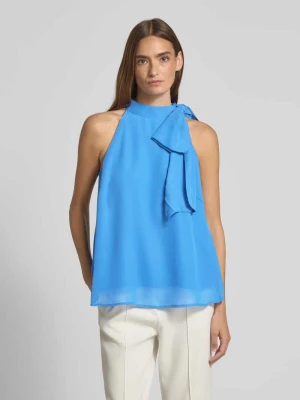 Top bluzkowy o kroju regular fit z kokardą model ‘sanka’ Gestuz