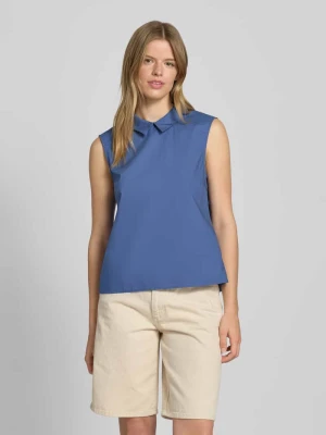 Top bluzkowy o kroju regular fit z kołnierzykiem koszulowym Marc O'Polo DENIM