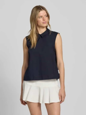Top bluzkowy o kroju regular fit z kołnierzykiem koszulowym Marc O'Polo DENIM