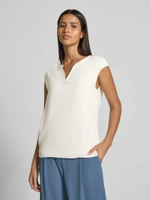 Top bluzkowy o kroju regular fit z krótkimi rękawami Jake*s Collection
