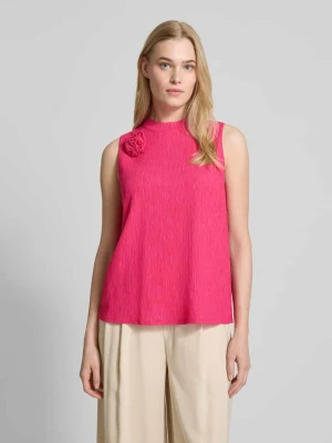 Top bluzkowy o kroju regular fit z mieszanki lyocellu s.Oliver BLACK LABEL