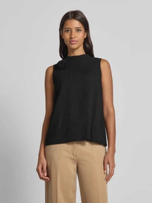 Top bluzkowy o kroju regular fit z mieszanki lyocellu s.Oliver BLACK LABEL