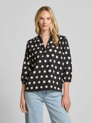 Top bluzkowy o kroju regular fit z mieszanki wiskozy s.Oliver RED LABEL