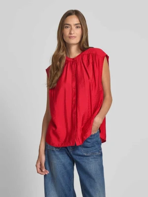 Top bluzkowy o luźnym kroju z mieszanki wiskozy s.Oliver RED LABEL
