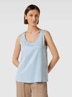 Top bluzkowy w jednolitym kolorze model ‘EINAR’ drykorn