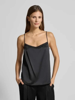 Top bluzkowy z cienkimi ramiączkami Marc Cain