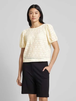 Top bluzkowy z efektem podpalania model ‘CENNI’ Object