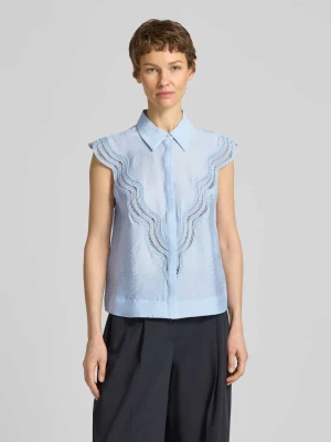 Top bluzkowy z haftem ażurowym Model 'COLE' Copenhagen Muse