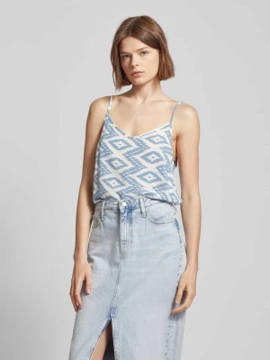 Top bluzkowy z kwiatowym nadrukiem model ‘NOVA LIFE PARIS’ Only