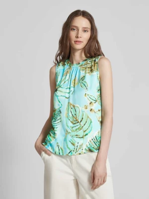 Top bluzkowy z kwiatowym wzorem Emily Van den Bergh