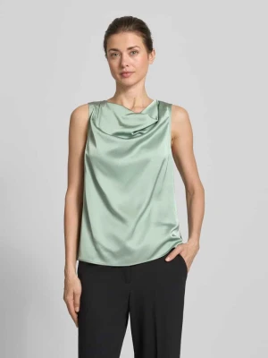 Top bluzkowy z lejącym dekoltem comma