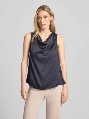 Top bluzkowy z lejącym dekoltem comma