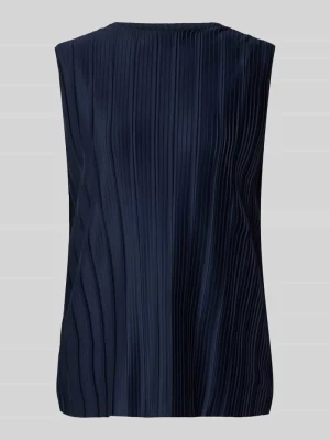 Top bluzkowy z plisami model ‘TAHLIA’ Vila