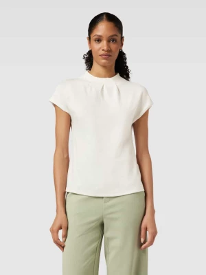 Top bluzkowy z plisami model ‘ZASKATER’ Fransa