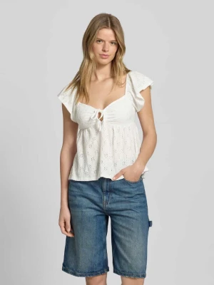 Top bluzkowy z wiązaniem Gina Tricot