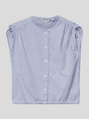Top bluzkowy ze wzorem w paski Tom Tailor