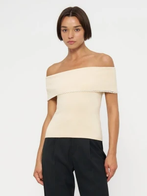 Top By Malene Birger beżowy