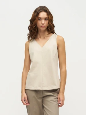 Top Calvin Klein beżowy