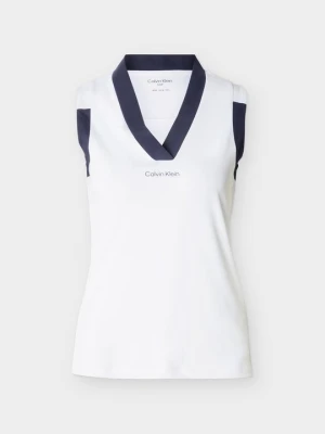 Koszulka polo Calvin Klein biały