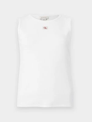 Top Calvin Klein Jeans biały