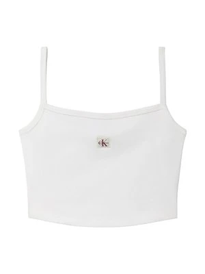 Top Calvin Klein Jeans biały