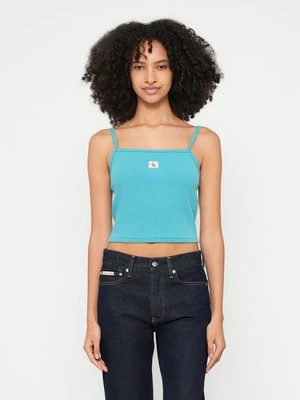 Top Calvin Klein Jeans jasnoniebieski