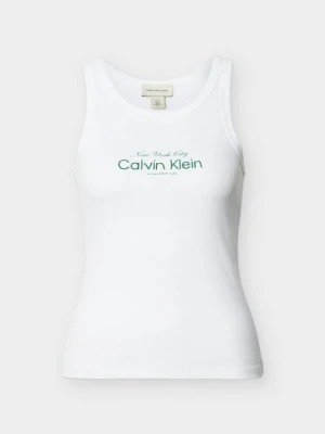 Top Calvin Klein Jeans biały