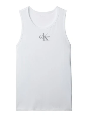 Top Calvin Klein Jeans biały