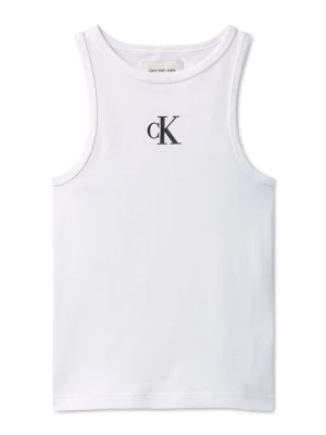 Top Calvin Klein Jeans biały
