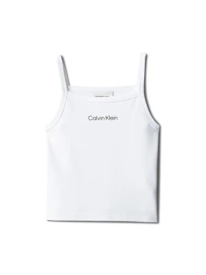 Top Calvin Klein Jeans biały
